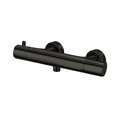 Термостатический смеситель для душа ECO-STOP Paffoni Light, черный никель (LIQ168ENKN) Для душа Никель