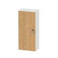Подвесной пенал 40х80 см, петли слева Duravit White Tulip, дуб натуральный (WT1323LH536) Duravit Пеналы