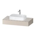 Консоль подвесная под раковину, 100х55 см Duravit Qatego, серо-коричневый (QA4801091910000) Duravit Консоль