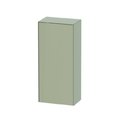 Подвесной пенал 40х80 см, петли слева Duravit White Tulip, серо-коричневый матовый (WT1322L6060) Duravit Пеналы