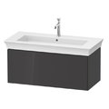 Тумба подвесная под раковину, 98,4х41 см Duravit White Tulip, графит (WT42420H1H1) Duravit Тумбы
