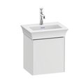 Тумба подвесная под раковину петли справа, 38,4х41 см Duravit White Tulip, белый (WT4240R8585) Duravit Тумбы