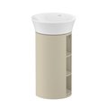 Тумба напольная под раковину, 41х75 см Duravit White Tulip, серо-коричневый (WT42390H3H3) Duravit Тумбы
