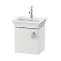 Тумба подвесная под раковину петли слева, 38,4х41 см Duravit White Tulip, белый (WT4250L8585) Duravit Тумбы