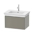 Тумба подвесная под раковину, 68,4х41 см Duravit White Tulip, серый камень матовый (WT424109292) Duravit Тумбы