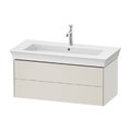 Тумба подвесная под раковину с 2-мя ящиками, 98,4 см Duravit White Tulip, белый сатиновый матовый (WT434203939) Duravit Тумбы