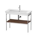 Консоль напольная 98,4 см, Duravit White Tulip, орех американский (WT454107777) Duravit Консоль