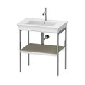 Консоль напольная 68,4 см, Duravit White Tulip, серый камень (WT45400H2H2) Duravit Консоль