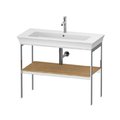 Консоль напольная 98,4 см, Duravit White Tulip, дуб натуральный (WT45410H5H5) Duravit Консоль