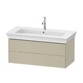 Тумба подвесная под раковину с 2-мя ящиками, 98,4 см Duravit White Tulip, серо-коричневый (WT43420H3H3) Duravit Тумбы