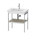 Консоль напольная 68,4 см, Duravit White Tulip, серо-коричневый матовый (WT454006060) Duravit Консоль