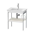 Консоль підлогова 68,4 см, полотенцесушитель праворуч, Duravit White Tulip, скандинавський білий (WT4543RH4H4) Duravit Консоль