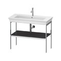 Консоль підлогова 98,4 см, Duravit White Tulip, графіт матовий (WT454105858) Duravit Консоль