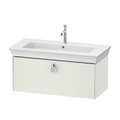 Тумба подвесная под раковину 98,4 см Duravit White Tulip, белый матовый (WT425203636) Duravit Тумбы