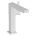 Смеситель для раковины с донным клапаном push-open Hansgrohe Tecturis E 150 Fine CoolStart, белый матовый (73040700) Для раковины Белый матовый