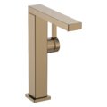 Змішувач для раковини з донним клапаном Push-Open Hansgrohe Tecturis E 210 CoolStart, бронза (73060140) Для раковини Бронза