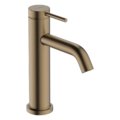 Смеситель для раковины с донным клапаном pop-up Hansgrohe Tecturis S 110 CoolStart EcoSmart+, бронза (73314140) Для раковины Бронза