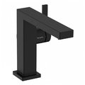 Смеситель для раковины Hansgrohe Tecturis E 110 Fine CoolStart, черный матовый (73021670) Для раковины Черный матовый
