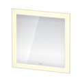 Зеркало с подсветкой и подогревом 75 см, Duravit White Tulip, белый матовый (WT7051000000100) Duravit Зеркала