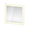 Зеркало с подсветкой и подогревом 75 см, Duravit White Tulip, белый матовый (WT7061000000000) Duravit Зеркала