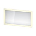 Зеркало с подсветкой и подогревом 135 см, Duravit White Tulip, белый матовый (WT7063000000000) Duravit Зеркала