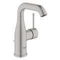 Смеситель для раковины Grohe Essence New M-Size, нержавеющая сталь (24173DC1) Для раковины Нерж. сталь