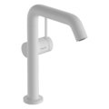 Смеситель для раковины с донным клапаном Push-Open Hansgrohe Tecturis S 210 Fine CoolStart, белый матовый (73360700) Для раковины Белый матовый