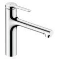 Смеситель для кухни с выдвижным изливом Hansgrohe Zesis M33 160, хром (74822000) Для кухни Хром