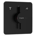 Змішувач прихованого монтажу для душу Hansgrohe DuoTurn Q, чорний (75414670) Для душа Чорний матовий