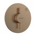 Смеситель скрытого монтажа для душа Hansgrohe DuoTurn S, бронза (75618140) Для душа Бронза