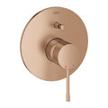 Змішувач для душу прихованого монтажу Grohe Essence New, теплий Захід матовий (19285dl1) Для ванни, Для душа Мідь