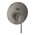 Смеситель для душа с переключателем на 2 потребителя Grohe Essence New, темный графит матовый (24167AL1) Для ванны, Для душа Графит, Черный, Черный матовый