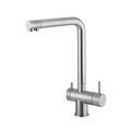 Кухонный смеситель для очистки воды Quadro Design Inox, нерж. сталь (383 AS) Для кухни Нерж. сталь