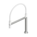 Излив поворотный с гибким шлангом Quadro Design Inox, нерж. сталь (BC500 AS) Quadro DesignInox Врезные