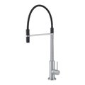 Смеситель для кухни с гибким шлангом Quadro Design Inox, нерж. сталь (604 AS) Для кухни Нерж. сталь