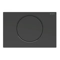 Клавиша смыва Geberit Sigma10, черный матовый (115.758.16.5) Механическая Для унитазов Механическая