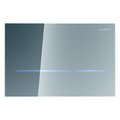Бесконтактная клавиша смыва с питанием от сети Geberit Sigma80, зеркальное стекло (116.092.SM.6) Электронная Для унитазов Электронная