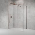 Душевая перегородка Radaway Modo New Brushed Copper III 100x85 см (389104-93-01+389085-93-01+389000-93) walk-in Прозрачное
