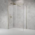 Душевая перегородка Radaway Modo New Brushed Gold III 120x130 см (389124-99-01+389134-99-01+389000-99) walk-in Прозрачное