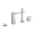 Змішувач для ванни Grohe Allure Brilliant, нержавіюча сталь (19787dc1) Для ванни Нерж. сталь