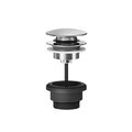 Донний клапан натискний "Stop &amp; Go" Gessi Habito, нерж. сталь (54599-239) Для раковин 