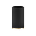 Стакан для зубных щеток Gessi Habito, черный-золото (58532-246) Стаканы для зубных щеток Gessi