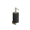 Дозатор жидкого мыла Gessi Habito, черный-никель матовый (66414-149) Дозаторы жидкого мыла Gessi