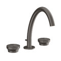 Смеситель для раковины 243 мм с донным клапаном Gessi Origini, черный матовый металлик (66013-707) Для раковины Черный матовый металлик