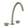Смеситель для раковины 362 мм с донным клапаном Gessi Origini, матовый никель (66015-149) Для раковины Матовый никель