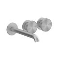 Смеситель для раковины 181 мм настенный Gessi Origini, хром (66090-031) Для раковины Хром