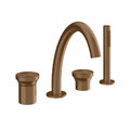 Смеситель для ванны Gessi Origini, темная бронза матовая (66037-726) Для ванны Темная бронза матовая