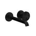Смеситель для раковины 181 мм настенный Gessi Origini, черный (66088-299) Для раковины Черный