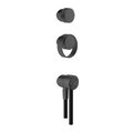 Комплект вентилів з ручним душем для душової штанги Gessi Outdoor, чорний (63212-299) Gessi Коллекция Outdoor 