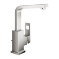 Змішувач для раковини Grohe Eurocube L-Size, нержавіюча сталь (23135dc0) Для раковини Нерж. сталь